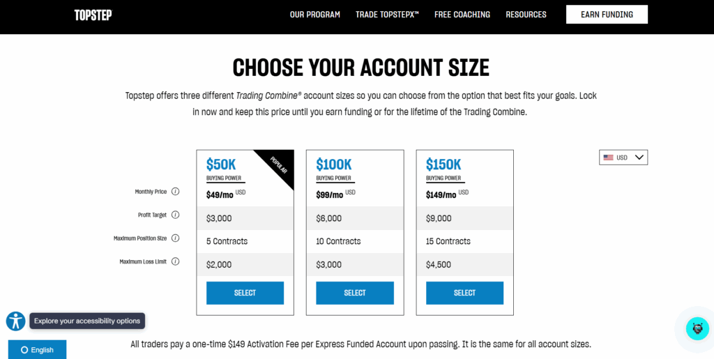 TopStep proprietary trading platform, rules, and overview - Preview 1